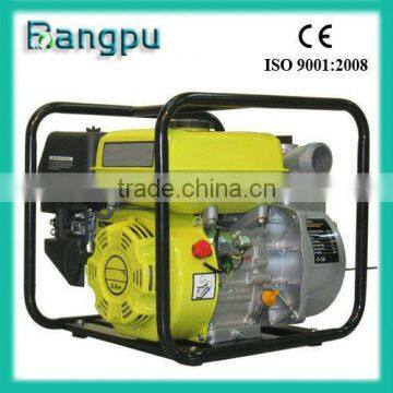 Portable gasoline engine water pump