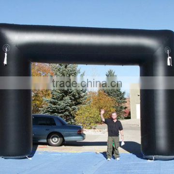 DJ-GM-05 black inflatable advertising product new design entrance door arch