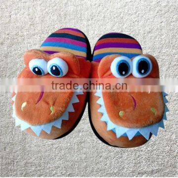 New Plush Moving-head animal Slippers,stopeez slippers, plush crocodiles animal shoes