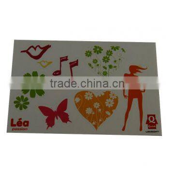 printing paper sticker