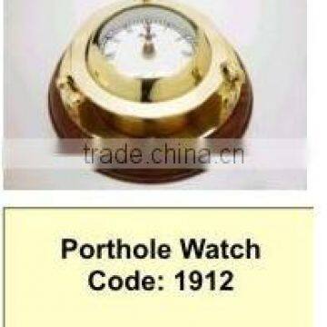 porthole wall clock