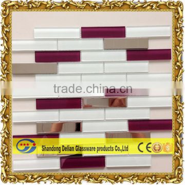 23*98*4 irregualr glass mosaic