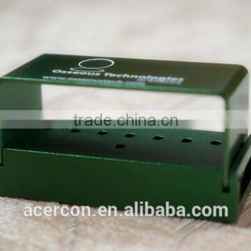 8 Holes Dental Bur Holder (Green)