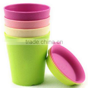 high quality custom Small Plastic Parts injection moulding colorful flower pots plastic