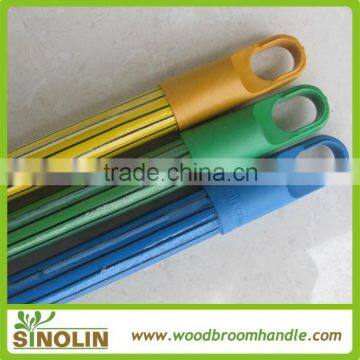 professional manufacturer floor mop stick with plastic cap