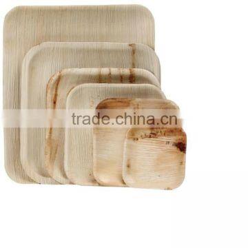 Good quality square palm leaf plates on sale