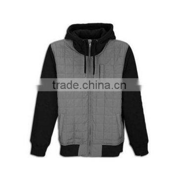 Fashion design sports wear zip hoody jacket