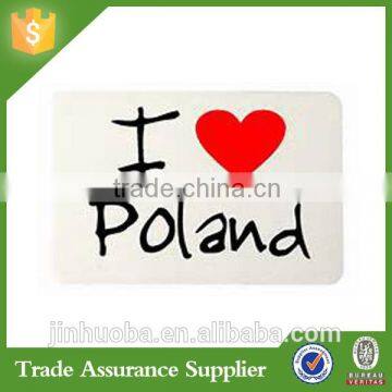 Hi-Q Customize Resin Tourist Souvenir Poland 3D Fridge Magnet Home Decoration