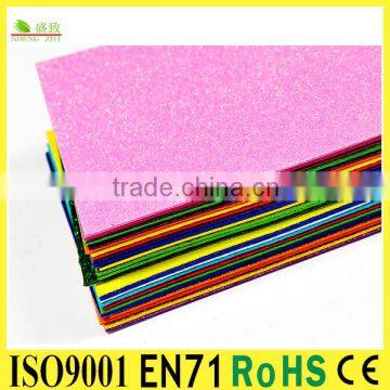 wholesale glitter eva foam sheet as gifts wrapping paper