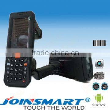 new technology product rugged handheld pda the Gun version with barcode scanner wifi and bluetooth