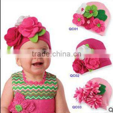 2013 Christmas fashion hat with big flower