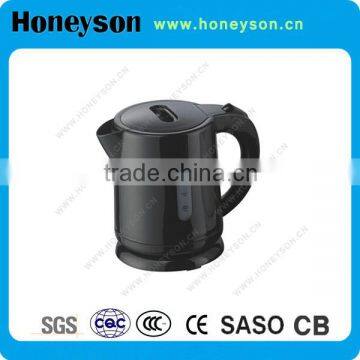 Cheap hotel equiment 0.8l K60 cordless electric plastic kettle