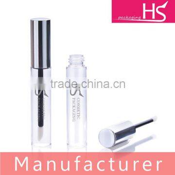 new round cosmetic empty plastic lipgloss tube