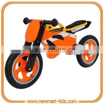Kids Wooden Balance Running Bike First training cycle Boys Girls No Pedal