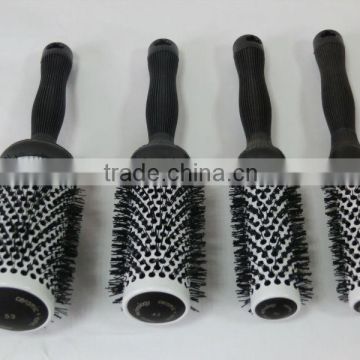 professional round nano technology ceramic hair brush