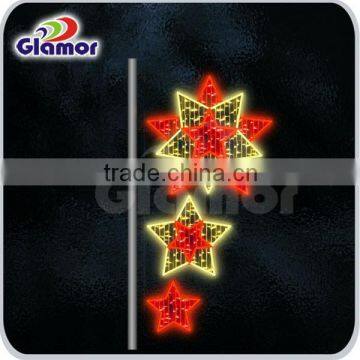 CE UL cUL approval LED Pole mount Motif decoration light for Europe