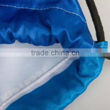 Hot Sell Big Custom Made Sublimated Drawstring Travel Bag Quality Choice