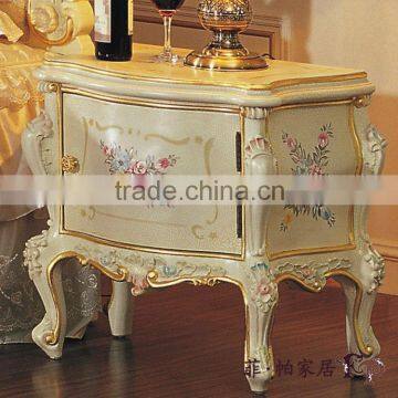Luxury French Style Bedroom Furniture Bedstand photo-2