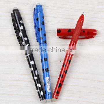 promotional stationery high quality erasable gel ink refill pen for students or office use TC-9008