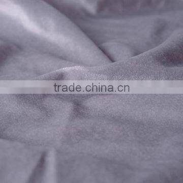 warp knitting polyester soft velvet fabric home textile velvet fabric solid color brushed velvet fabric
