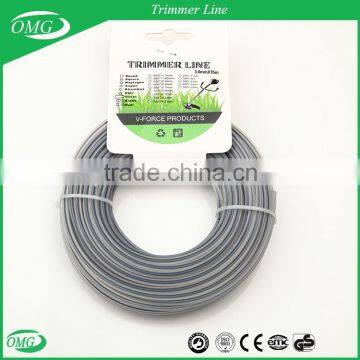 Professional Grade 2.4mm x 8LBS Dual Color Nylon Grass Trimmer Line photo-2