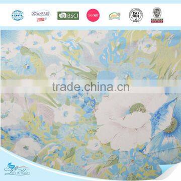 100% Cotton Down Proof Printed Fabric For Bedding 40s*40s