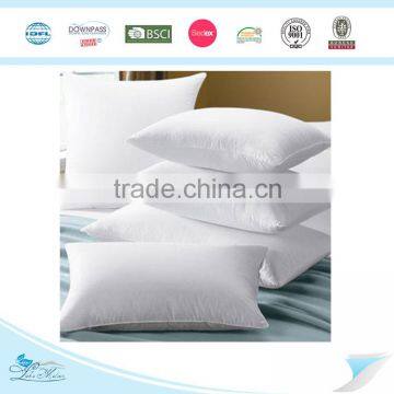 luxury down proof 100% polyester fiber 5 star hotel pillow