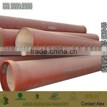 EN545 ductile iron pipes