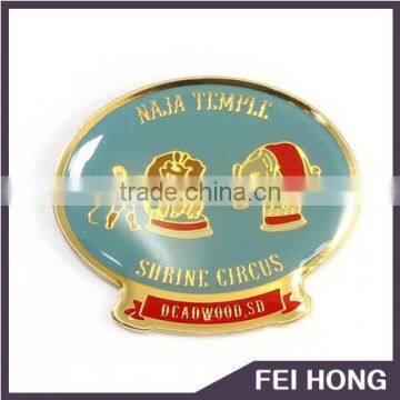 Souvenir Naja temple shrine circus pin badge