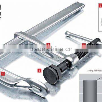 FECOM heavy duty f stainless steel clamp for steel beam and woodworking SGM series