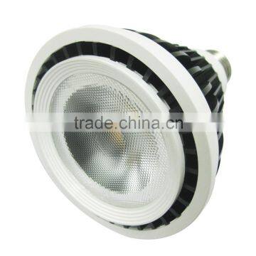 18W E26/E27 COB LED Par30 with Black Aluminum Housing