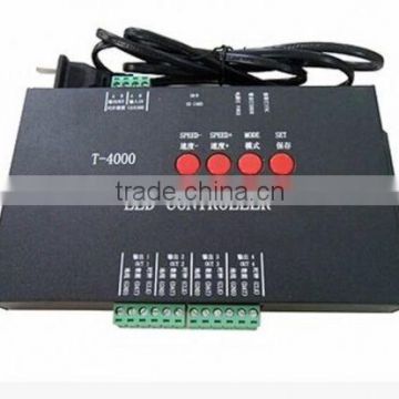 T-4000 LED SD card led pixel controller;can max control 4096 pixels