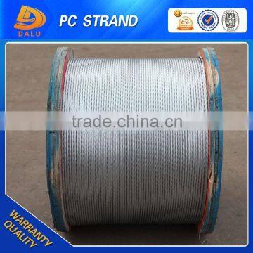 High Tensile Strength Zinc-coated PC Steel Strand Wire