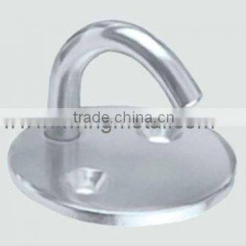 Stainless Steel Round Plate With Hook