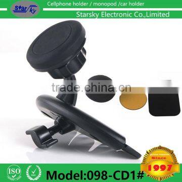 098-CD1# magnetic car mount holder for mobile phone CD slot mount holder