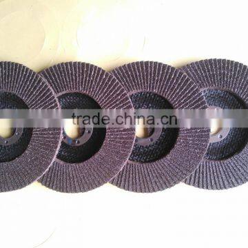 100mm Sharp Flap Disc wheel Calcined produced by automatic machines