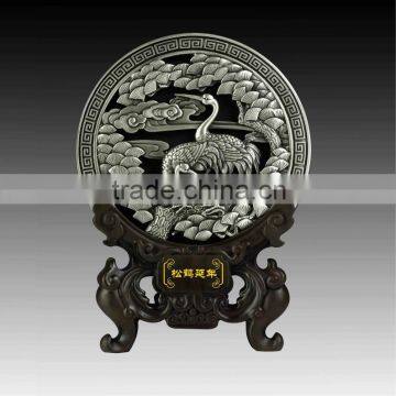 High Quality Activated Carbon Carving Craft/Crane Statue