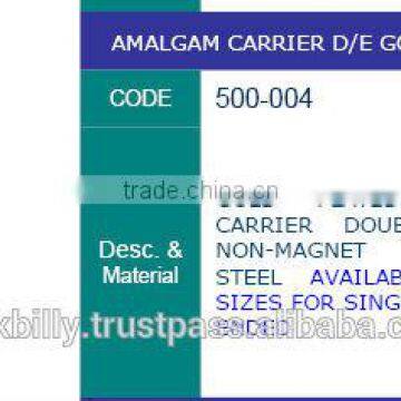 Dental Amalgam Carriers,amalgam carrier gold plated , amalgam carrier, dental instruments