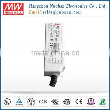 Mean Well 40W Dimmable Led Driver/40W 20V Led Driver 40W Constant Voltage Led Driver photo-5