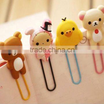 School supplies funny anime metal spring personalized paper clip
