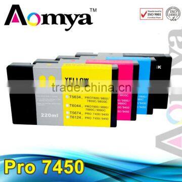 Aomya high quality compatiable cartridge for epson 7450 with ink and chip                        
                                                Quality Choice