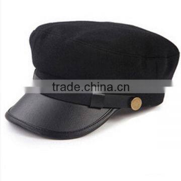 2016 new fashion High Quality Navy Cap custom snapback caps mens womenhats uniform cap hat