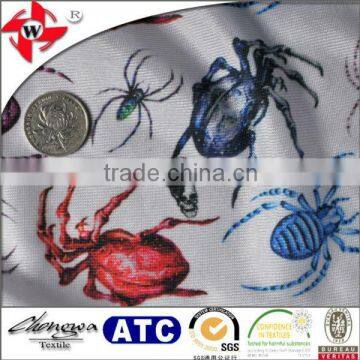 100% polyester printed fabric for shoes toy,jersey printed fabric,tear proof printed fabric