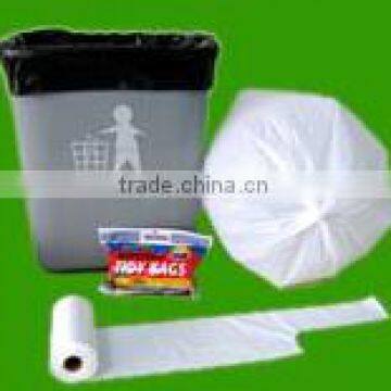 High-capacity plastic PE drawstring garbage bags tie for packing