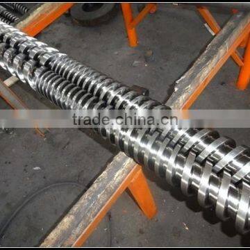 Parallel Twin Screws Extruder Screw Barrel for Plastic Extruder