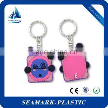 2016 cheap custom made soft pvc smart keychain for promotion