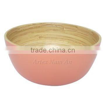 New colourful bamboo fruit bowl with very good price