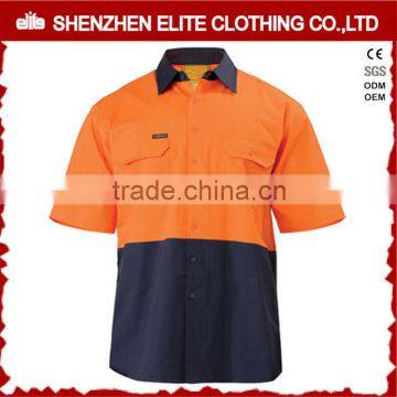 two tone reflective safety High Visibility Shirts