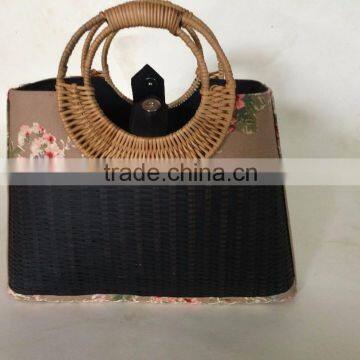 High quality best selling bamboo tote handmade bag with handle from vietnam