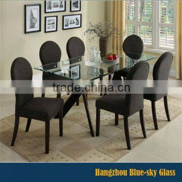 BL 5mm 6mm 8mm 10mm 12mm 15mm 19mm tempered glass for dinning table